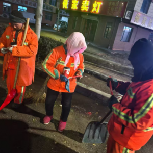 齊心協(xié)力清大集，熱心商戶暖人心